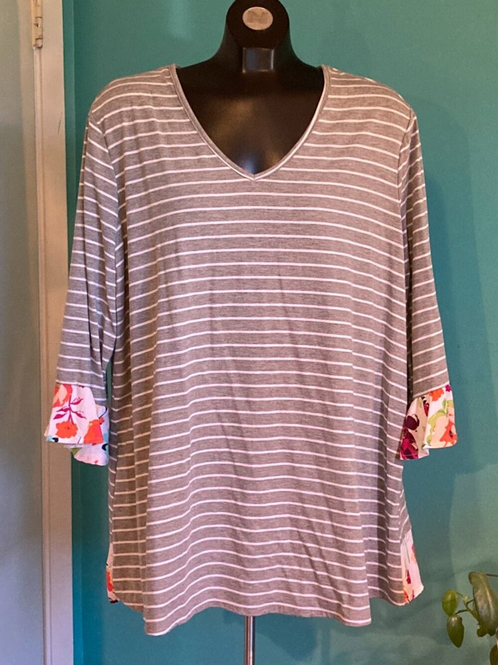 Terra and Sky Stripped Shirt